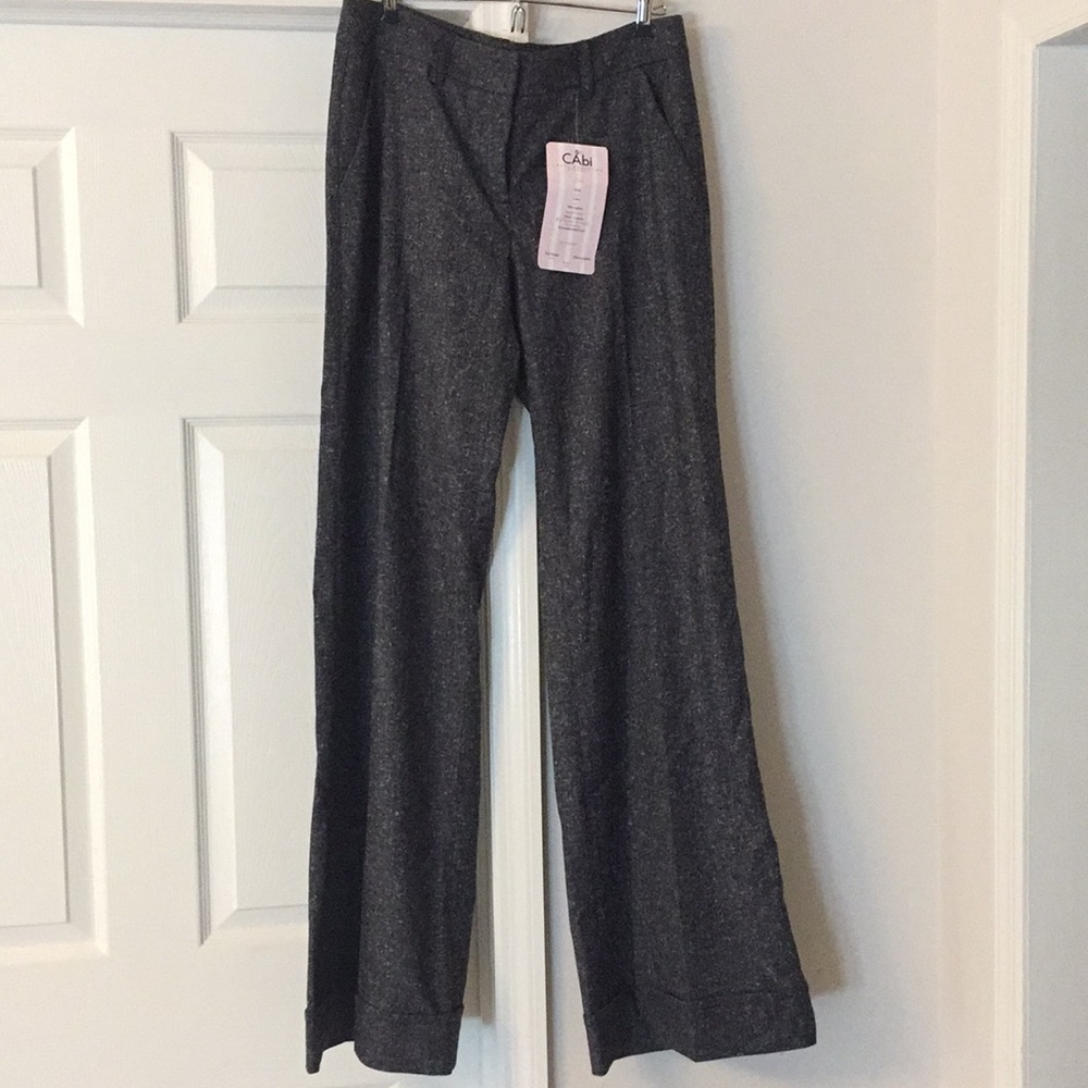 CAbi speckled trouser size 8
